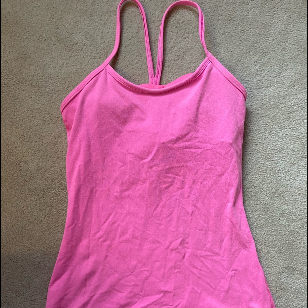 RARE lululemon power Y tank